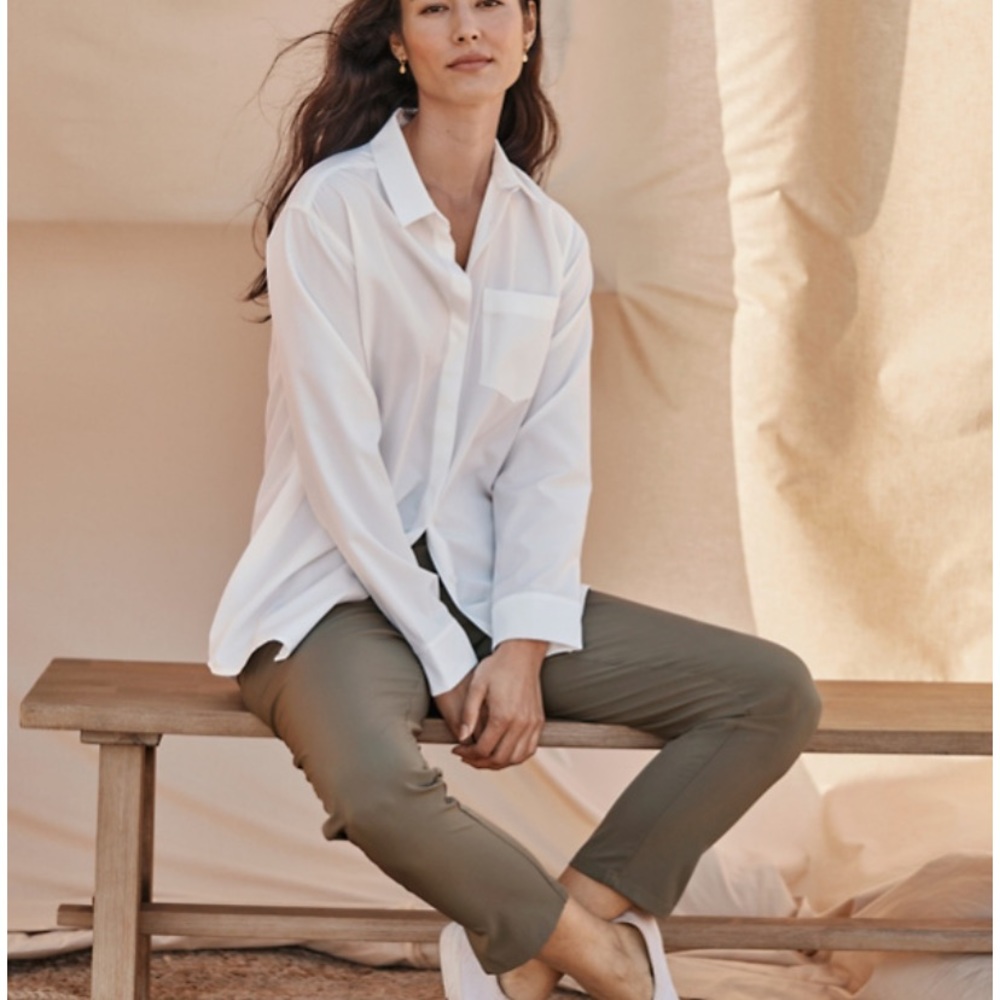 White blouse size small